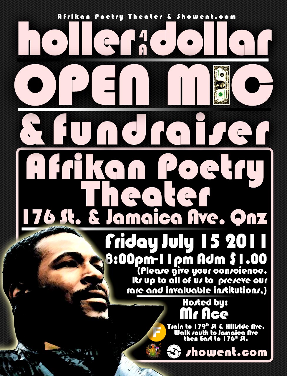 Spoken Word Poetry Open Mic Friday July 15 2011 Afrikan Poetry Theater